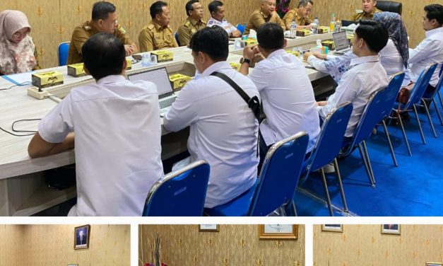 Pemkab Pesawaran dan PT. PLN (Persero) Unit Induk Distribusi Lampung UP3 Pringsewu dan UP3 Tanjung Karang Gelar Rapat Pembahasan Sinkronisasi Data Pelanggan