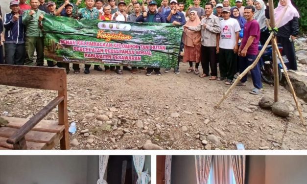Bagian SDA Setdakab Pesawaran Lakukan Benah Kelembagaan Percepatan Perhutanan Sosial KTH Way Khilau
