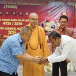 Jajaran Pemerintah Kota Bandar Lampung Melakukan Peninjauan ke Sejumlah Vihara Menjelang Tahun Baru Imlek Tahun 2025 di Kota Bandar Lampung