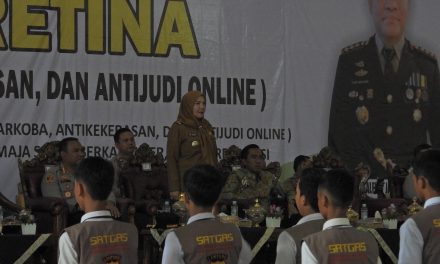 HJ. EVA DWIANA RESMIKAN KEGIATAN SATGAS RETINA DI PEMKOT BANDAR LAMPUNG