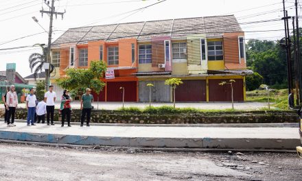 Pemerintah Kota Bandar Lampung Cor Beton Jalan Teuku Cik Ditiro