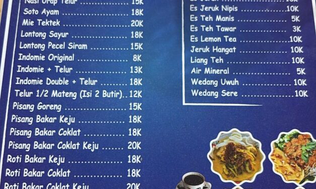 Mau Makan Tapi Ramah Dompet, Warkop Sancai Aja