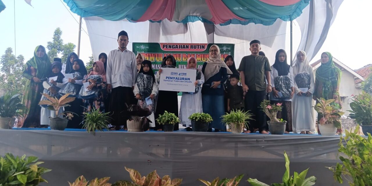 YBM BRILiaN Bandar Lampung Salurkan Santunan kepada 90 Anak Yatim