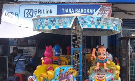 Berawal dari Gerobak Sederhana, Bang Yadi Sukses Kembangkan Agen BRILink dan Playground dengan Dukungan BRI Unit Panjang